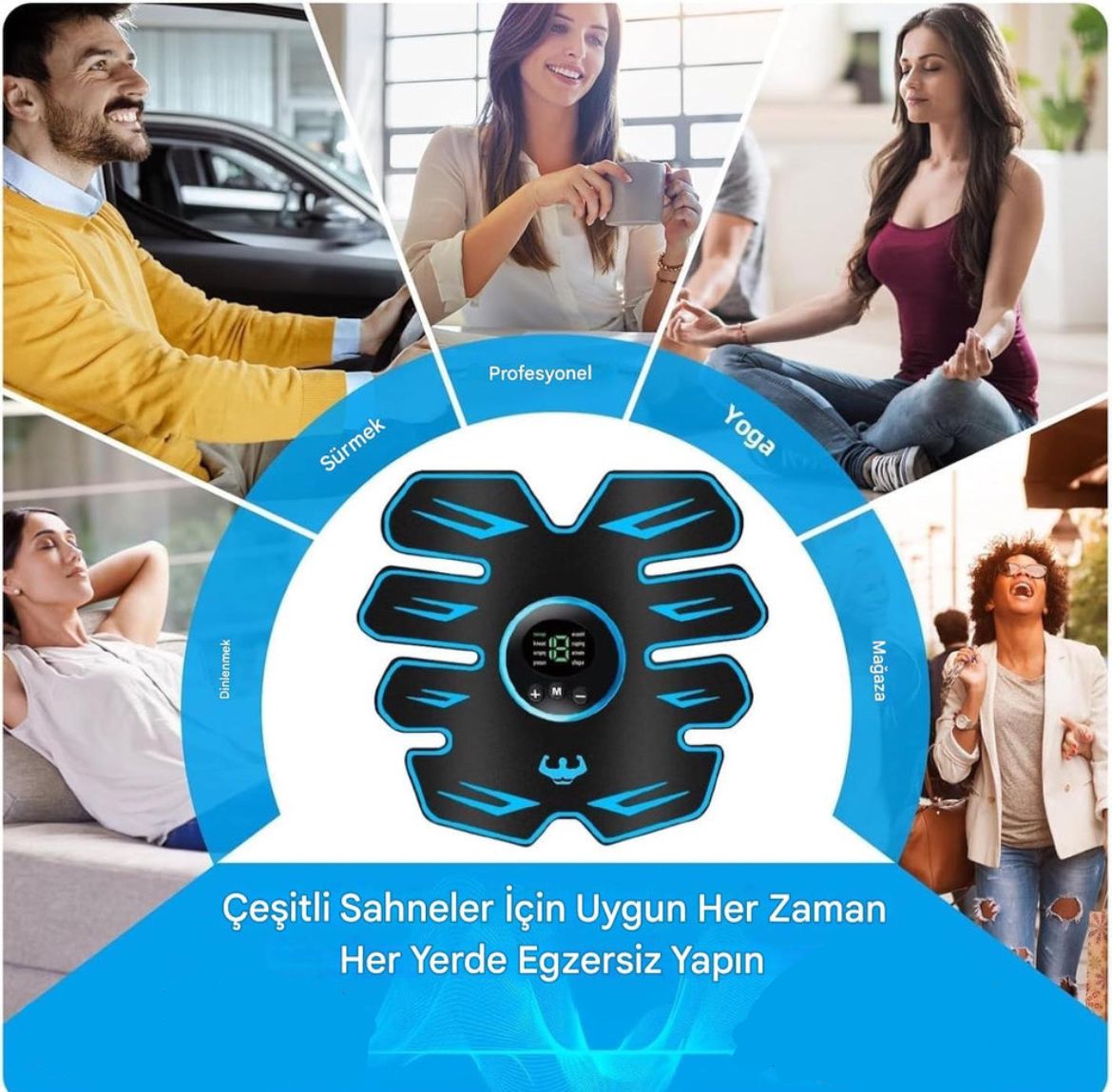 Göbek Eritici ve Karın Kası Şekillendirici