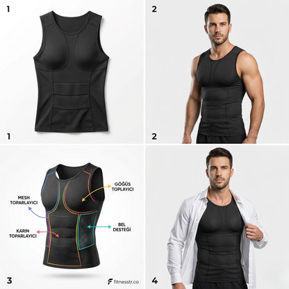 FitPro™ Erkek Atlet Korse