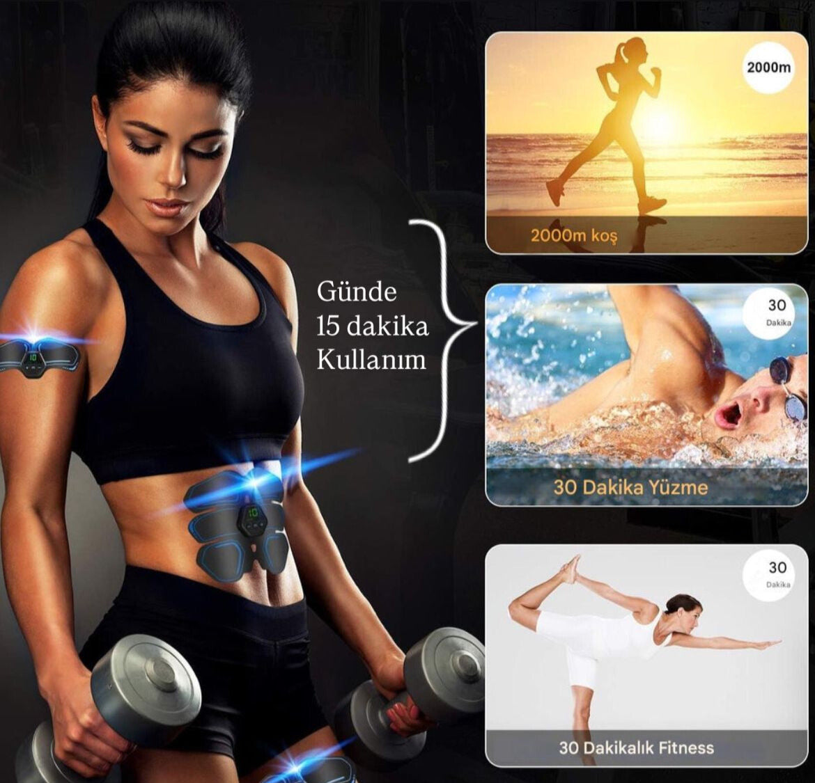 Göbek Eritici ve Karın Kası Şekillendirici