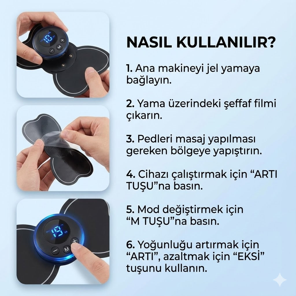 Kelebek Mini Bölgesel Rahatlatıcı & Sıkılaştırıcı